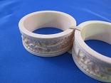 10. Ivory Napkin Rings